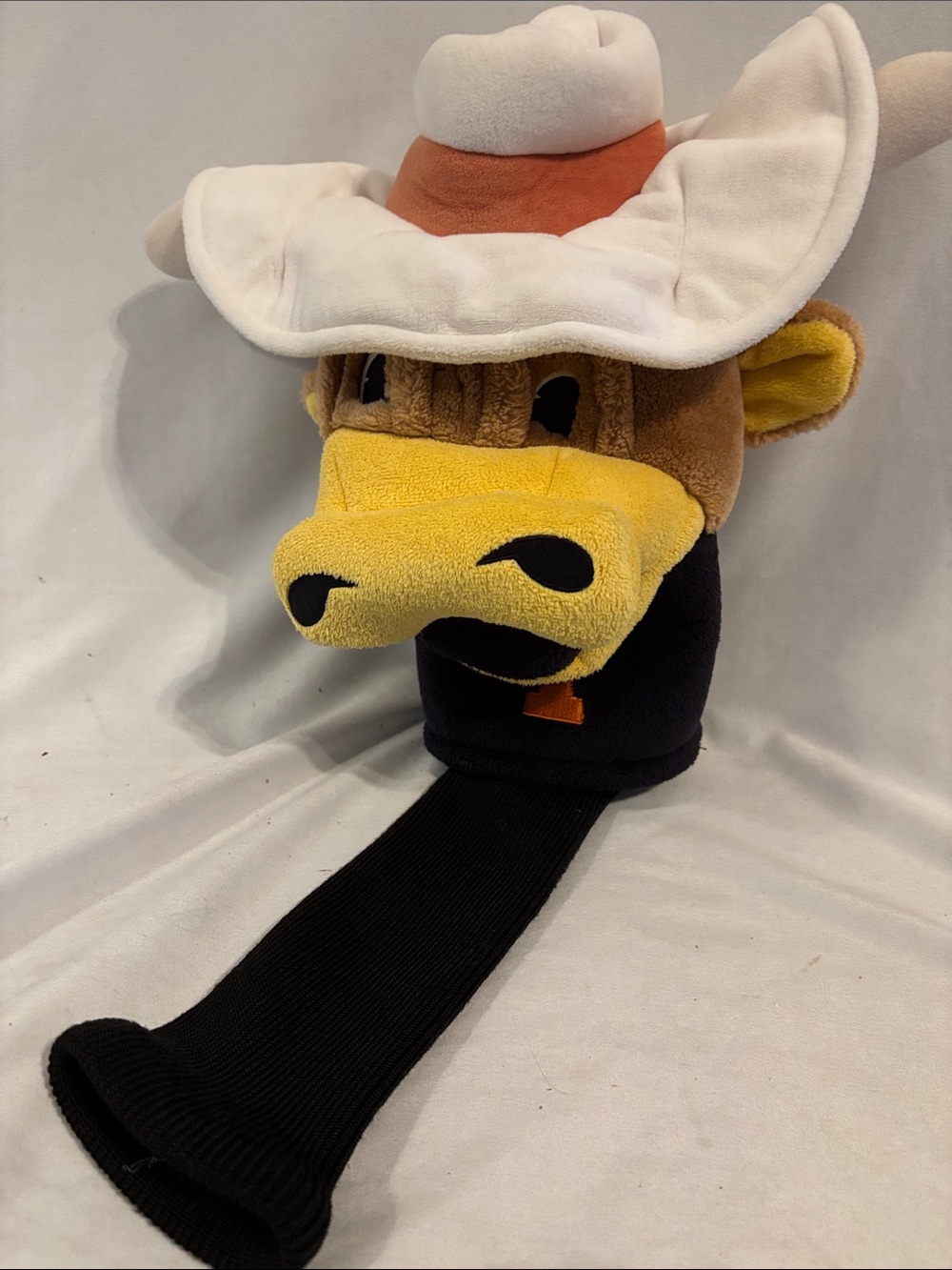 Golf Texas Longhorns UT Austin Bevo Mascot Driver Head Cover
